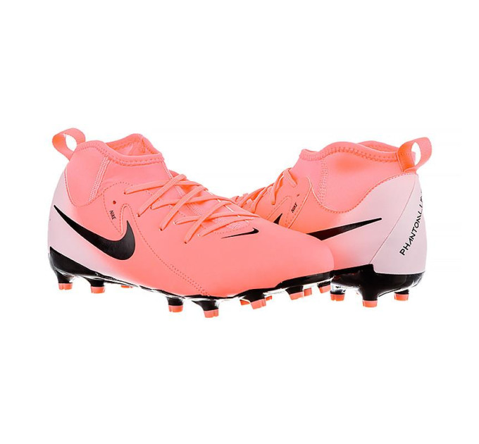 Дитячі Бутси Nike JR PHANTOM LUNA II ACAD F/MG Кораловий 38.5 (7dFJ2603-600 38.5)
