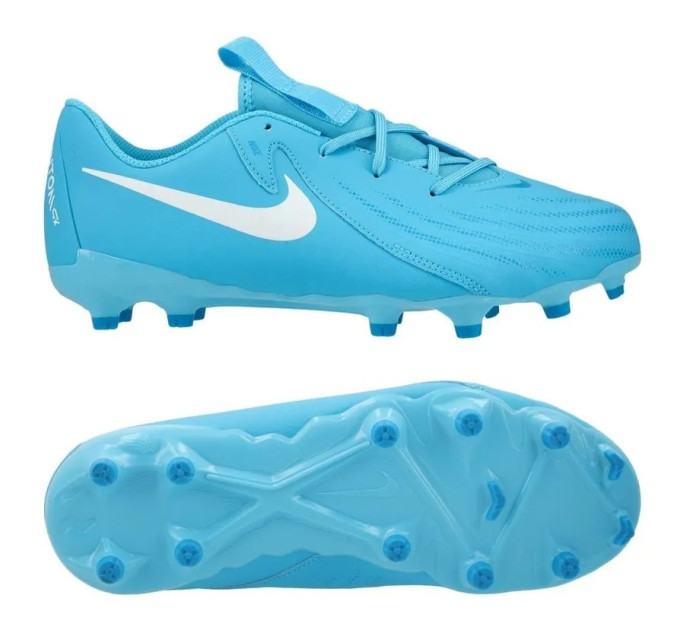 Дитячі Бутси Nike JR PHANTOM GX II ACADEMY FG/MG Блакитний 35 (7dFD6722-400 35)