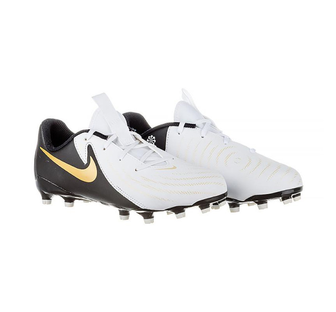Дитячі Бутси Nike JR PHANTOM GX II ACADEMY FG/MG Чорний Білий 33.5 (7dFD6722-100 33.5)