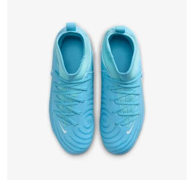 Дитячі Бутси Nike JR PHANTOM LUNA II CLUB FG/MG Блакитний 33 (7dFJ2601-400 33)