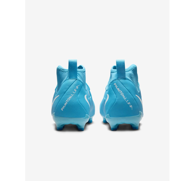 Дитячі Бутси Nike JR PHANTOM LUNA II ACAD F/MG Блакитний 37.5 (7dFJ2603-400 37.5)