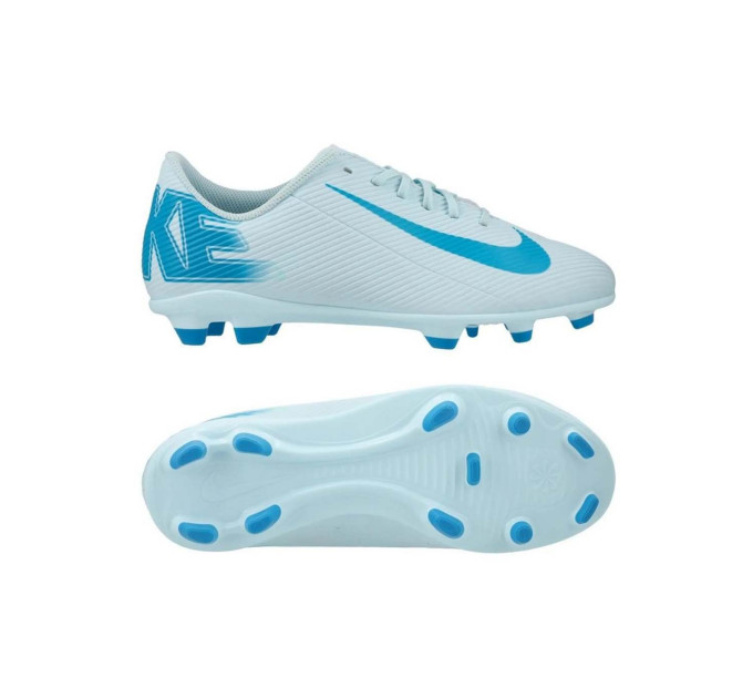 Дитячі Бутси Nike JR VAPOR 16 CLUB FG/MG Блакитний 32 (7dFQ8286-400 32)