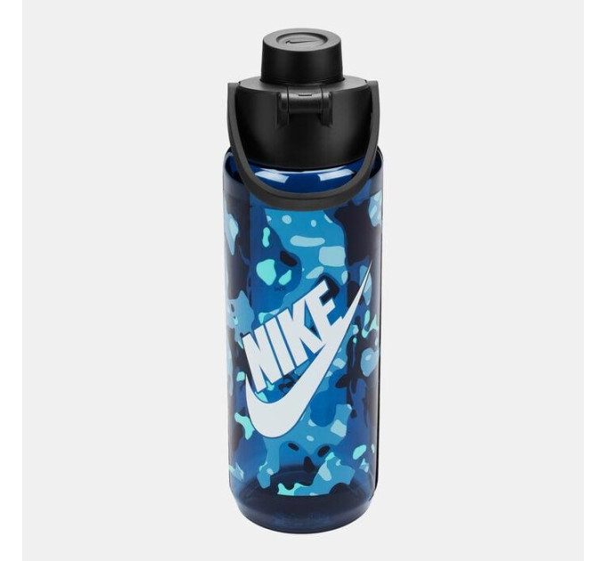 Пляшка Nike TR RENEW RECHARGE CHUG BOTTLE 24OZ Синій 709 мл (N.100.7637.433.24) Пляшка Nike TR RENEW RECHARGE CHUG BOTTLE 24OZ Синій 709 мл (N.100.7637.433.24)