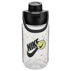 Пляшка Nike TR RENEW RECHARGE CHUG BOTTLE 16 OZ грфічний Прозорий, Чорний Уні 473 мл (N.100.7634.968.16)
