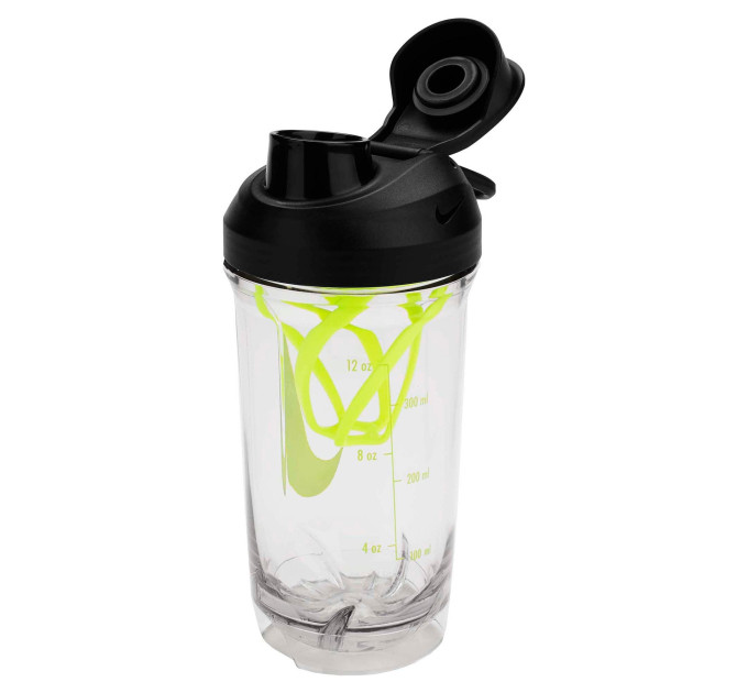 Пляшка Nike TR RECHARGE SHAKER BOTTLE 16 OZ Чорний Жовтий 473 мл (N.101.2242.914.16)