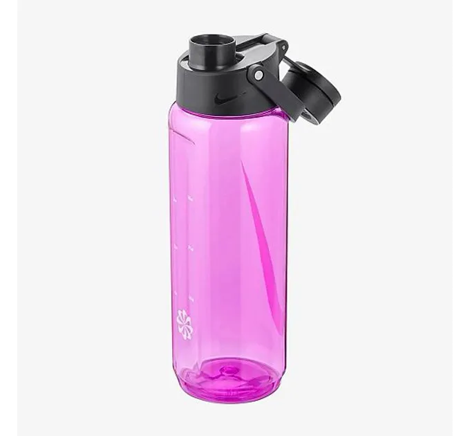 Пляшка Nike TR RENEW RECHARGE CHUG BOTTLE 24 OZ FIRE PINK/BLACK/WHITE 24OZ Рожевий, Чорний, Білий (N.100.7636.644.24)