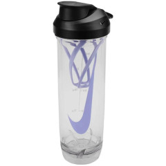 Пляшка Nike TR RECHARGE SHAKER BOTTLE 2.0 24 OZ Прозорий Фіолетовий 709 мл (N.101.0724.917.24)