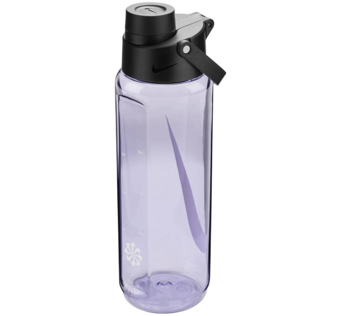 Пляшка Nike TR RENEW RECHARGE CHUG BOTTLE 24 OZ Чорний, Бузковий 709 мл (N.100.7636.503.24)