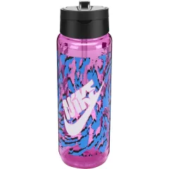 Пляшка NIKE TR RENEW RECHARGE STRAW BOTTLE 24 OZ Рожевий, Чорний, Білий Уні 709 мл (N.100.7643.660.24) Пляшка NIKE TR RENEW RECHARGE STRAW BOTTLE 24 OZ Рожевий, Чорний, Білий Уні 709 мл (N.100.7643.660.24)