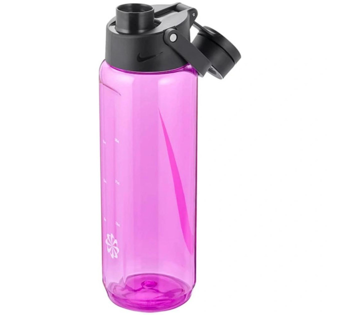 Пляшка Nike TR RENEW RECHARGE CHUG BOTTLE 24 OZ Чорний, Фіолетовий 709 мл (N.100.7636.819.24)