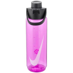 Пляшка Nike TR RENEW RECHARGE CHUG BOTTLE 24 OZ Чорний, Фіолетовий 709 мл (N.100.7636.819.24)