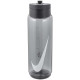 Пляшка Nike TR RENEW RECHARGE STRAW BOTTLE 24 OZ Чорний, Білий 709 мл (N.100.7642.819.24)