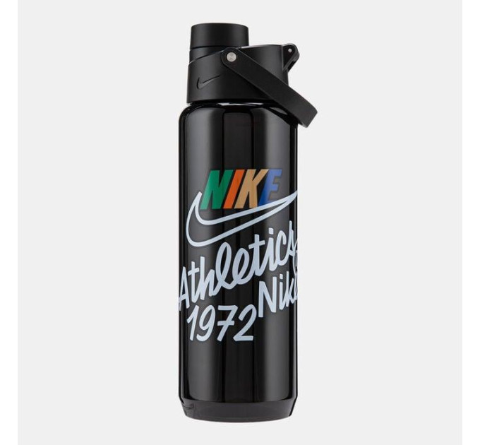 Пляшка Nike TR RENEW RECHARGE CHUG BOTTLE 16OZ Чорний 473 мл (N.100.7634.088.16) Пляшка Nike TR RENEW RECHARGE CHUG BOTTLE 16OZ Чорний 473 мл (N.100.7634.088.16)