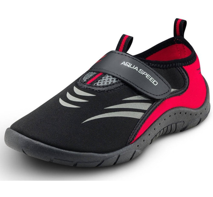 Аквашузи Aqua Speed ​​AQUA SHOE MODEL 27D 7630 чорний, сірий, червоний Уні 46 642-27D 46