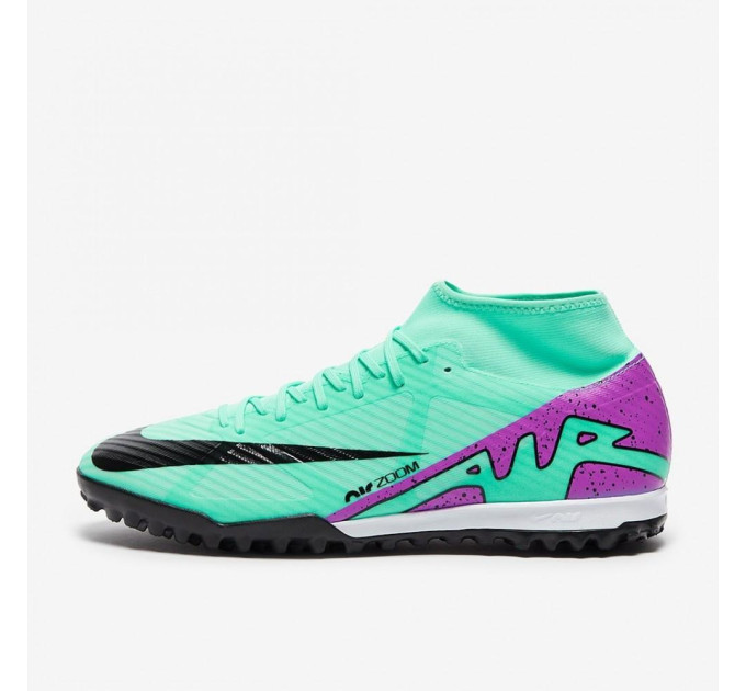 Чоловічі Сороконіжки Nike ZOOM SUPERFLY 9 ACADEMY TF Бірюзовий 44 (7dDJ5629-300 44) Чоловічі Сороконіжки Nike ZOOM SUPERFLY 9 ACADEMY TF Бірюзовий 44 (7dDJ5629-300 44)