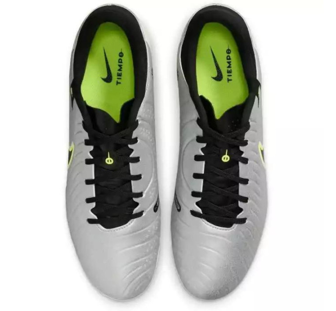Чоловічі Бутси Nike LEGEND 10 ACADEMY FG/MG Сріблястий 40 (7dDV4337-001 40)