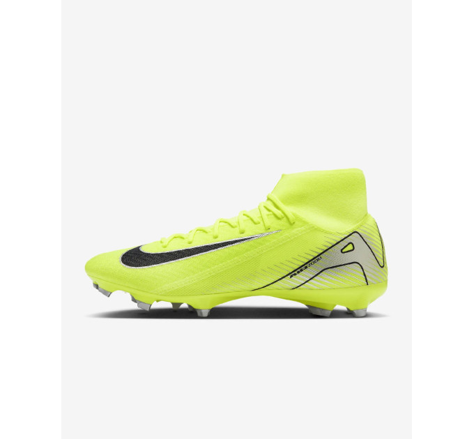Чоловічі Бутси Nike ZM SUPERFLY 10 ACAD FG/MG Лимонний 42 (7dFQ1456-700 42) Чоловічі Бутси Nike ZM SUPERFLY 10 ACAD FG/MG Лимонний 42 (7dFQ1456-700 42)