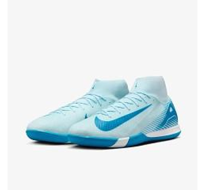 Чоловічі Футзалки Nike ZM SUPERFLY 10 ACADEMY IC Блакитний 43 (7dFQ8332-400 43)