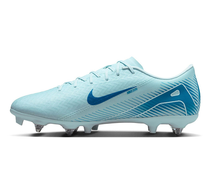 Чоловічі Бутси Nike ZOOM VAPOR 16 ACAD SG-PRO AC Блакитний 45 (7dFQ8425-400 45)