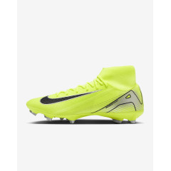 Чоловічі Бутси Nike ZM SUPERFLY 10 ACAD FG/MG Лимонний 42.5 (7dFQ1456-700 42.5)