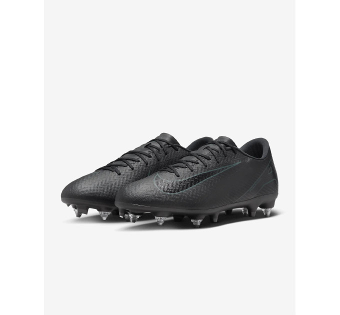 Чоловічі Бутси Nike ZOOM VAPOR 16 ACAD SG-PRO AC Чорний 40 (7dFQ8425-002 40)