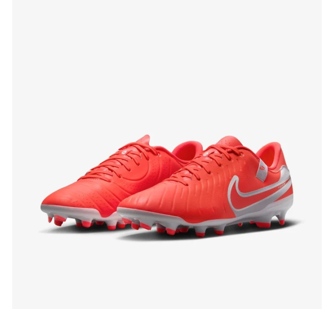 Чоловічі Бутси Nike LEGEND 10 ACADEMY FG/MG Червоний 45.5 (7dDV4337-800 45.5)