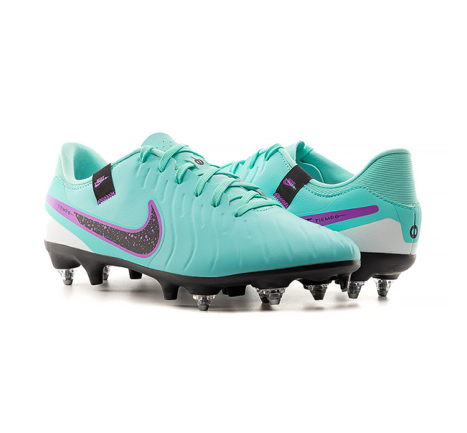 Чоловічі Бутси Nike LEGEND 10 ACADEM SG-PRO AC Бірюзовий 42.5 (7dDV4338-300 42.5)