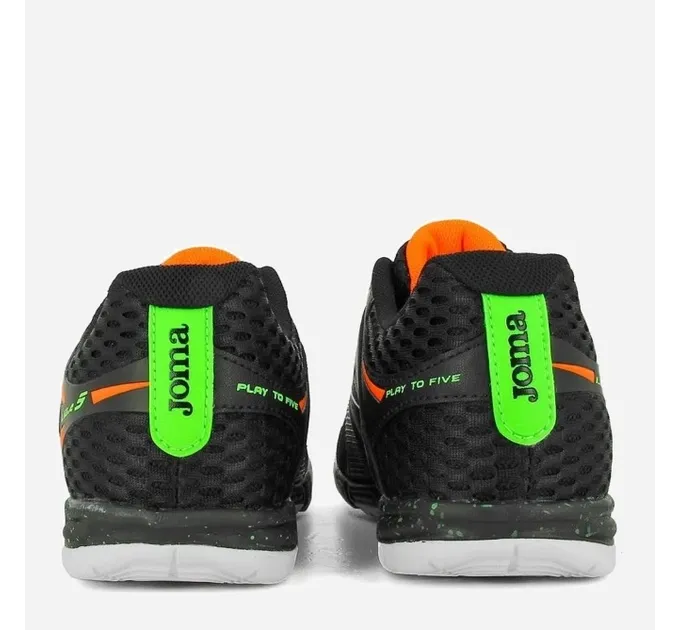 Чоловічі футзалки Joma LIGA-5 Чорний 44 (LIGW2201IN)