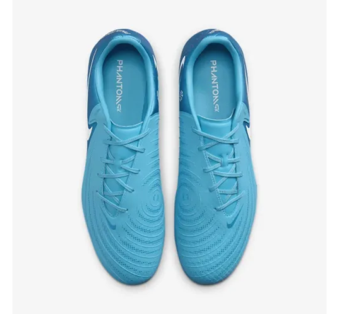 Чоловічі Бутси Nike PHANTOM GX II ACADEMY FG/MG Блакитний 45.5 (7dFD6723-400 45.5)