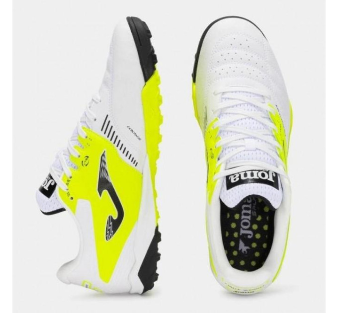 Чоловічі сороконіжки Joma CANCHA Білий Лимонний 43 (CANS2532TF 43)