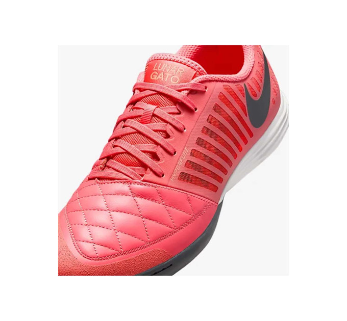 Чоловічі Футзалки Nike LUNARGATO II Кораловий 45.5 (7d580456-802 45.5)