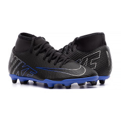 Чоловічі Бутси Nike SUPERFLY 9 CLUB FG/MG Чорний 43 (7dDJ5961-040 43)