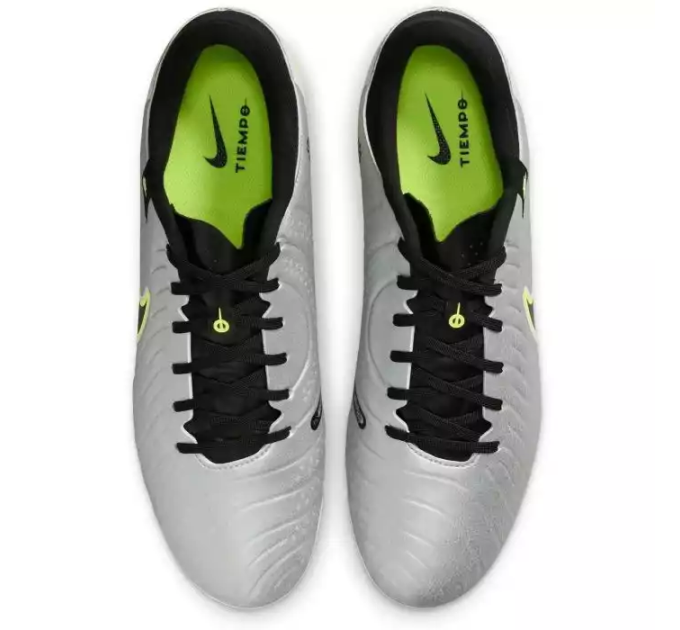 Чоловічі Бутси Nike LEGEND 10 ACADEMY FG/MG Сірий 42 (7dDV4337-001 42)