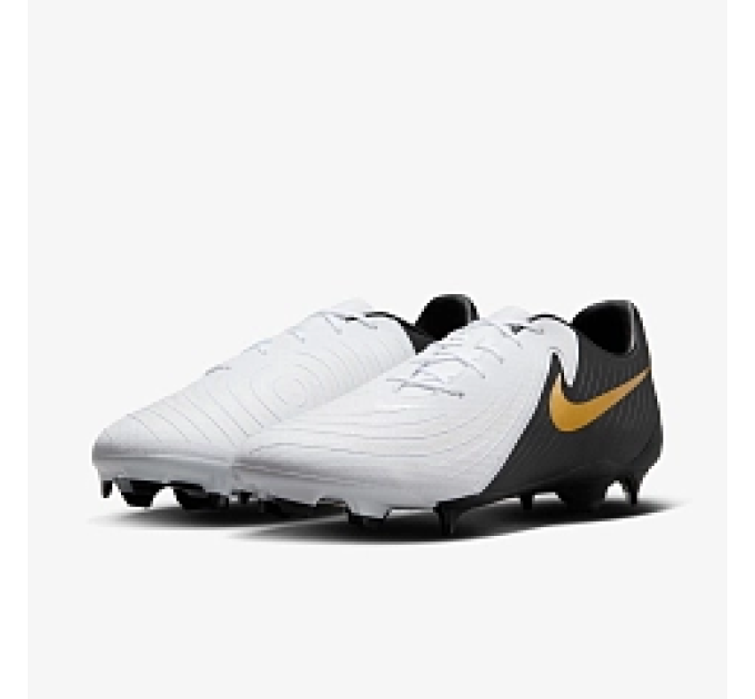 Чоловічі Бутси Nike PHANTOM GX II ACADEMY FG/MG Чорний Білий 43 (7dFD6723-100 43)