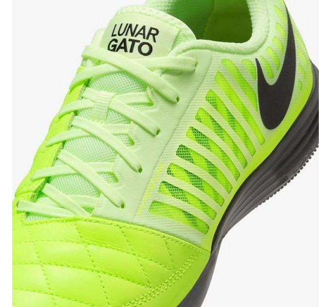 Чоловічі Футзалки Nike LUNARGATO II Салатовий 45.5 (7d580456-012 45.5)