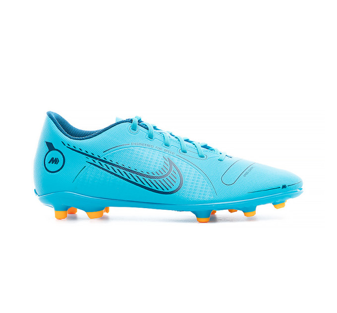 Чоловічі Бутси Nike VAPOR 14 CLUB FG/MG Блакитний 44 (7dDJ2903-484 44)