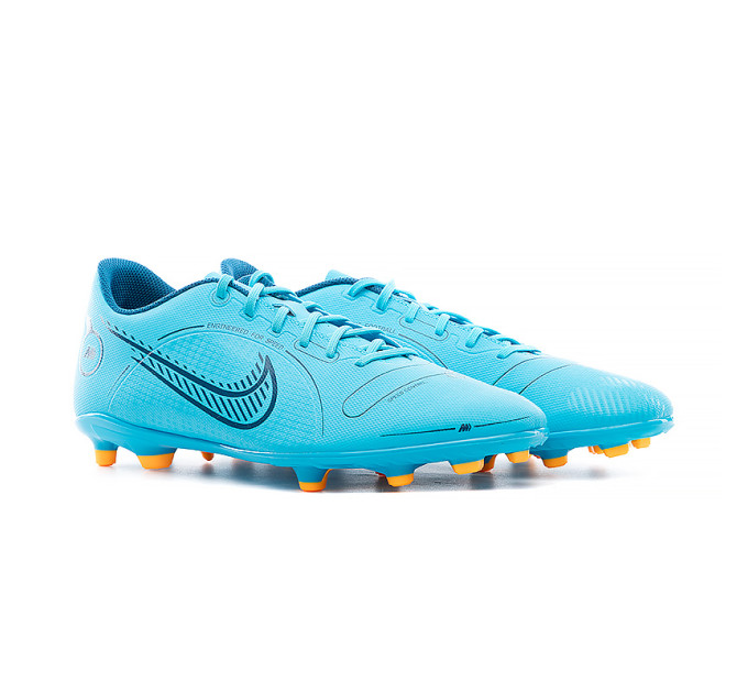 Чоловічі Бутси Nike VAPOR 14 CLUB FG/MG Блакитний 44 (7dDJ2903-484 44)