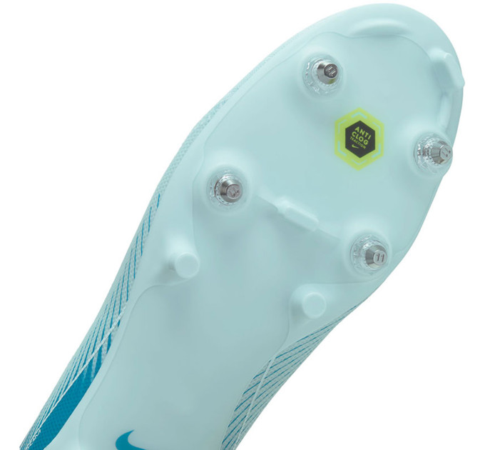 Чоловічі Бутси Nike ZOOM VAPOR 16 ACAD SG-PRO AC Блакитний 41 (7dFQ8425-400 41)