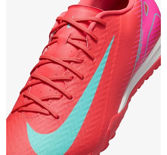 Чоловічі Сороконіжки Nike ZOOM VAPOR 16 ACADEMY TF Червоний 40.5 (7dFQ8449-800 40.5)