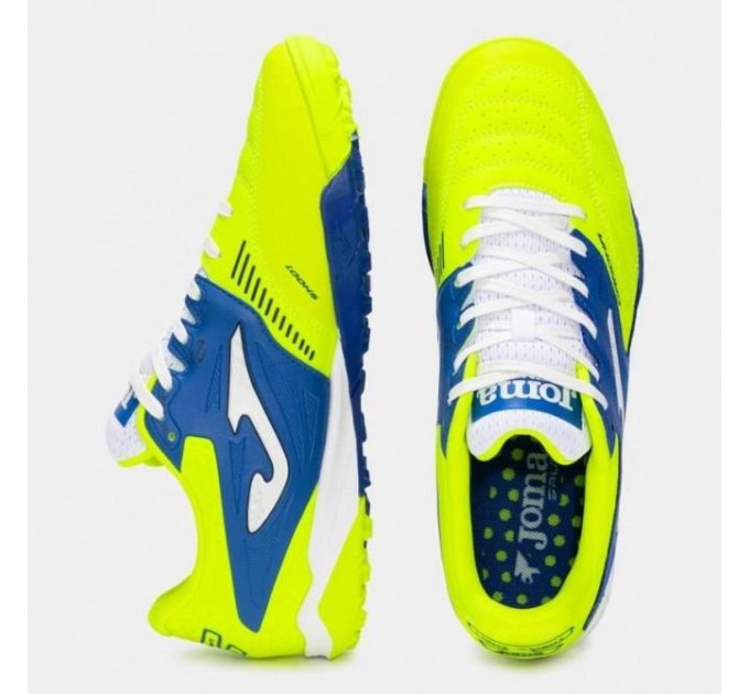 Чоловічі сороконіжки Joma CANCHA Синій Лимонний 41 (CANS2511TF 41)