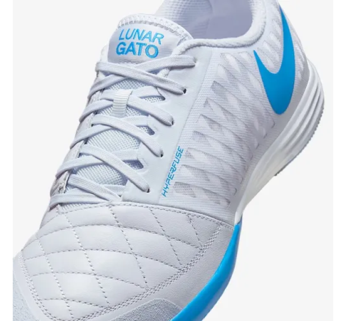 Чоловічі Футзалки Nike LUNARGATO II Білий 44.5 (7d580456-013 44.5)