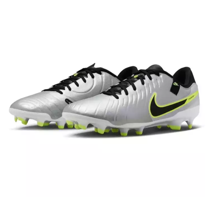 Чоловічі Бутси Nike LEGEND 10 ACADEMY FG/MG Сірий 43 (7dDV4337-001 43)