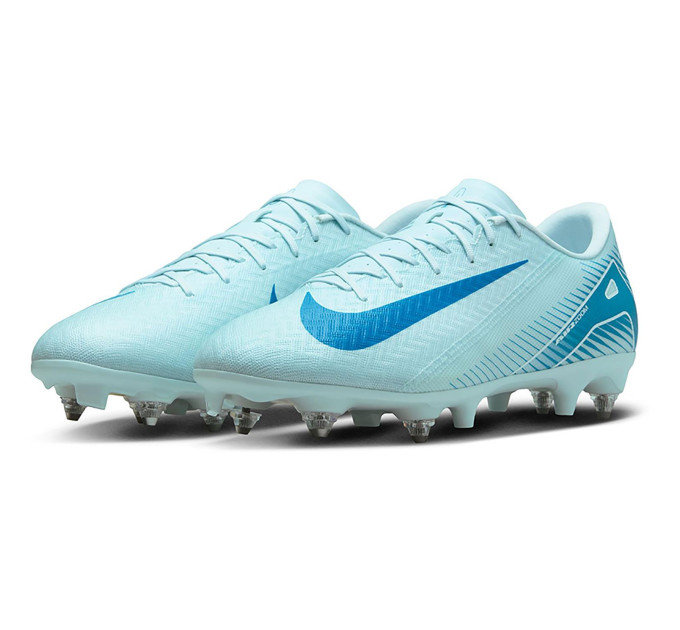 Чоловічі Бутси Nike ZOOM VAPOR 16 ACAD SG-PRO AC Блакитний 42 (7dFQ8425-400 42)