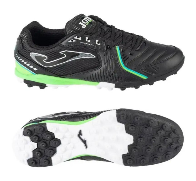 Чоловічі сороконіжки Joma DRIBLING Чорний Салатовий 42 (DRIS2501TF 42)