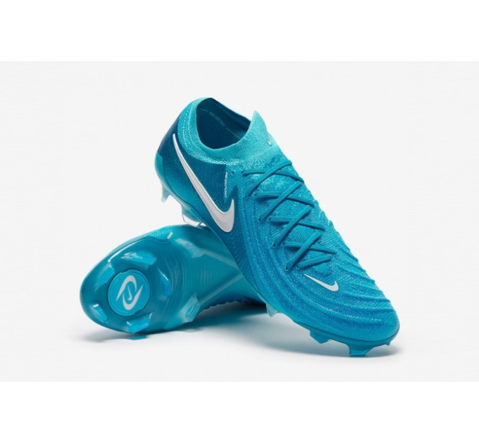 Чоловічі Бутси Nike PHANTOM GX II ELITE FG Блакитний 44 (7dFJ2559-400 44)