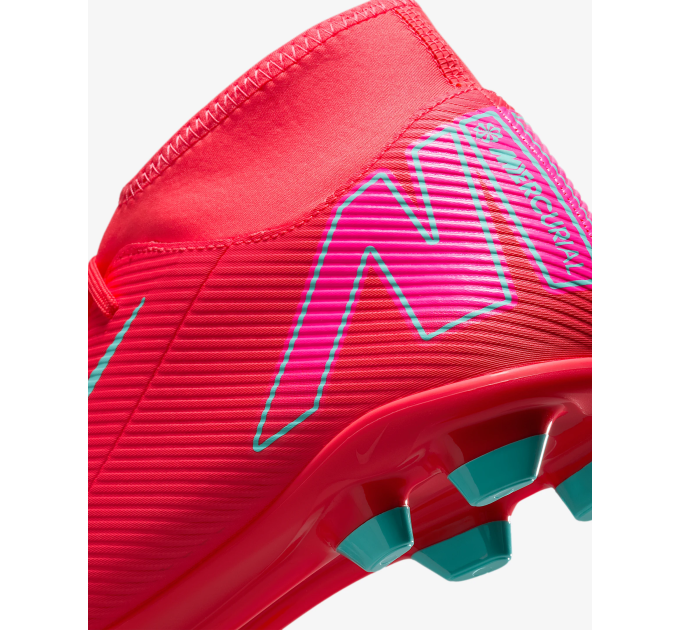 Чоловічі Бутси Nike SUPERFLY 10 CLUB FG/MG Червоний 42 (7dFQ8314-800 42)