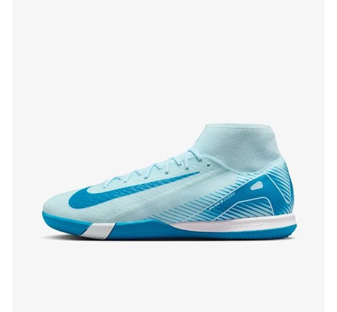 Чоловічі Футзалки Nike ZM SUPERFLY 10 ACADEMY IC Блакитний 44.5 (7dFQ8332-400 44.5) Чоловічі Футзалки Nike ZM SUPERFLY 10 ACADEMY IC Блакитний 44.5 (7dFQ8332-400 44.5)