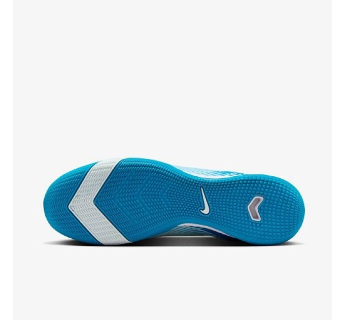 Чоловічі Футзалки Nike ZM SUPERFLY 10 ACADEMY IC Блакитний 44.5 (7dFQ8332-400 44.5)