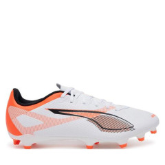 Бутси Puma ULTRA 5 PLAY FG/AG білий, помаранчевий Уні 43 108169-01 43