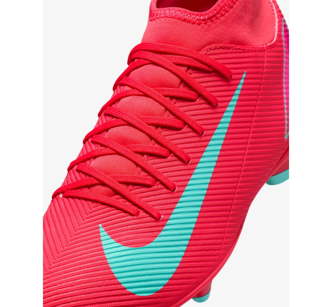 Чоловічі Бутси Nike SUPERFLY 10 CLUB FG/MG Червоний 42.5 (7dFQ8314-800 42.5)